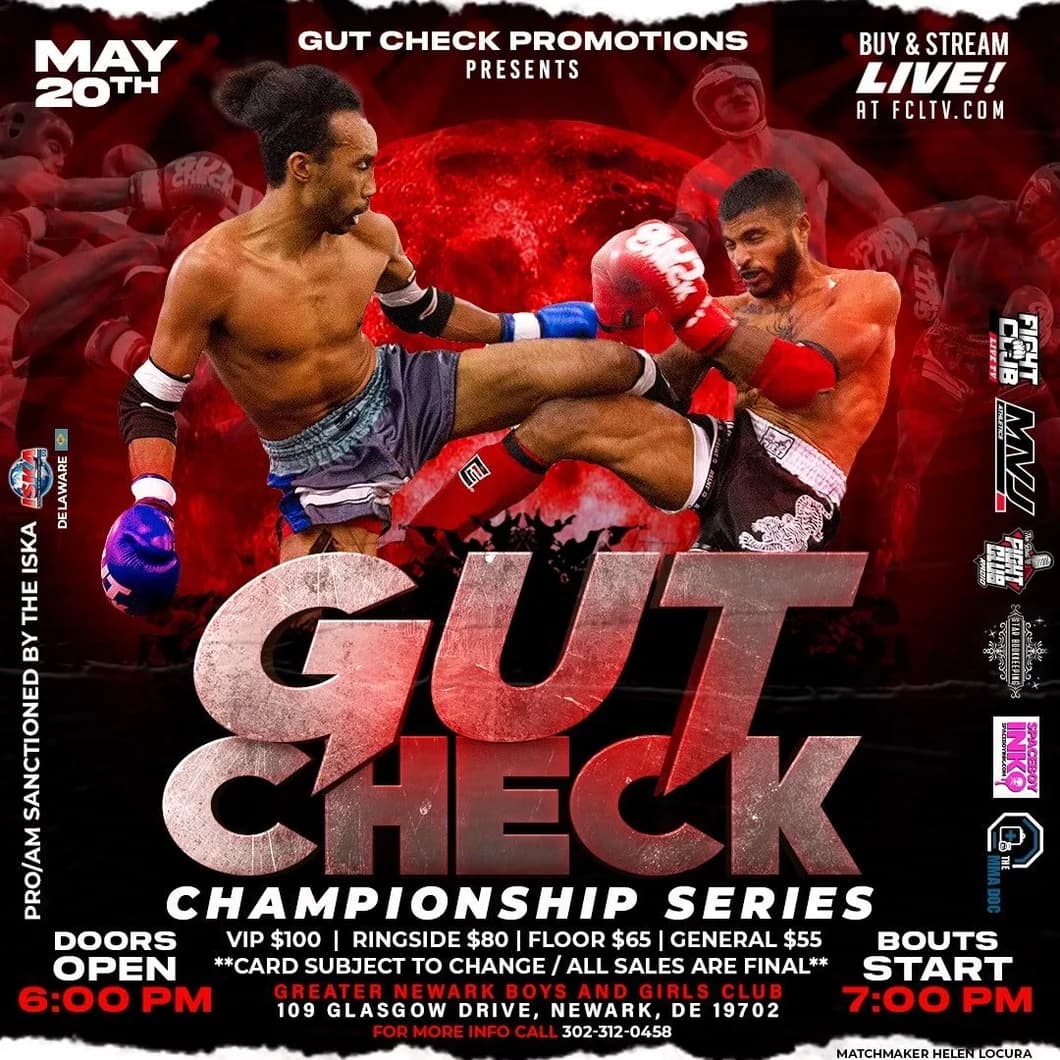 Zak Kelly vs. Brandon Cuttino Set to Battle in Main Event of Gut Check Championship Series